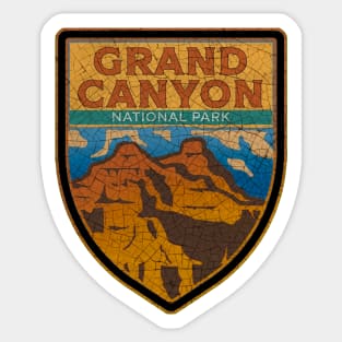 Grand Canyon vintage decal Sticker